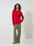 【 予約:2月上旬 】RIB KNIT LONG TEE /Y261-91014
